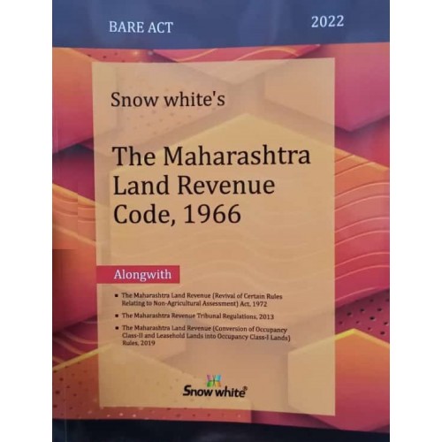 Snow White's Maharashtra Land Revenue Code, 1966 (MLRC) Bare Act 2022